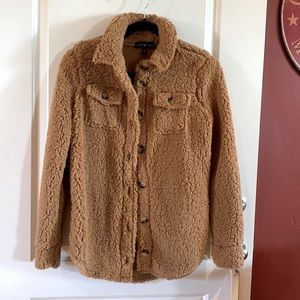 Womens NWOT Derek heart over shirt/jacket, size medium.